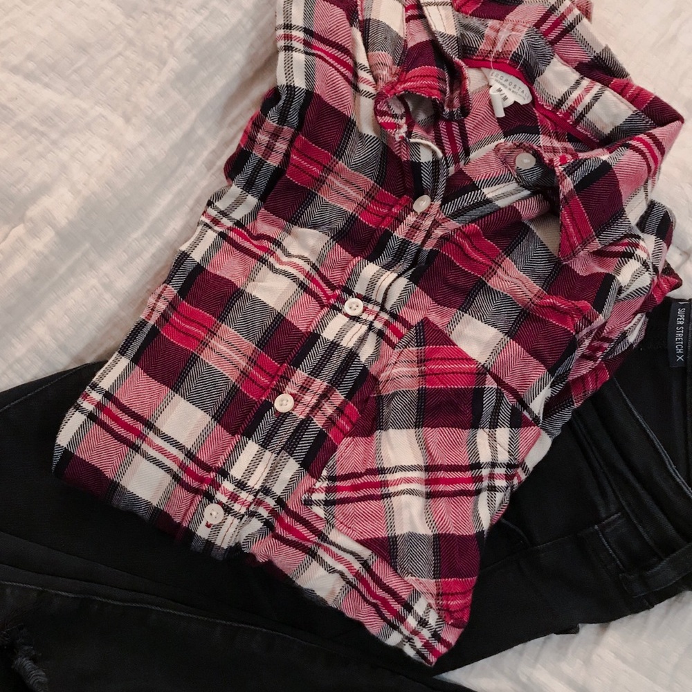 Pink Flannel // Purple Flannel // Aeropostale NWOT